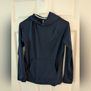 Boys Navy Blue All in Motion Hoodie Size M